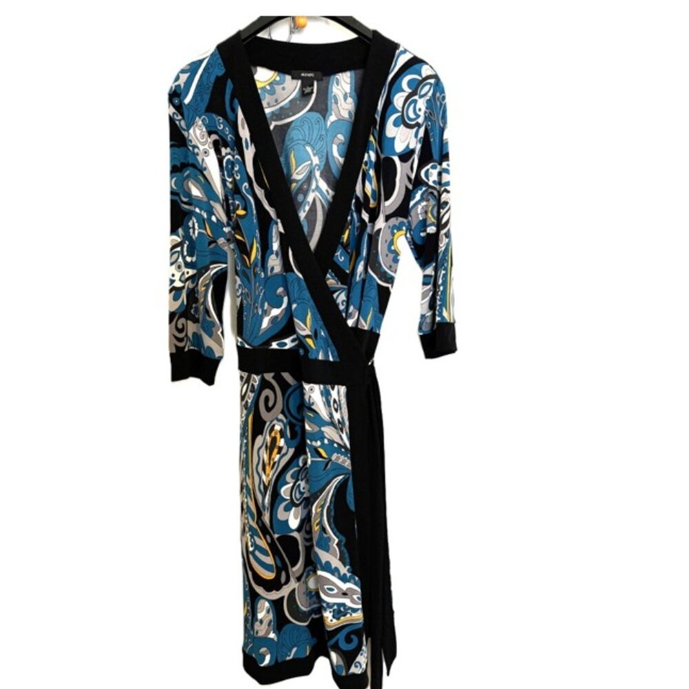 Alfani Retro Style Wrap Around Dress